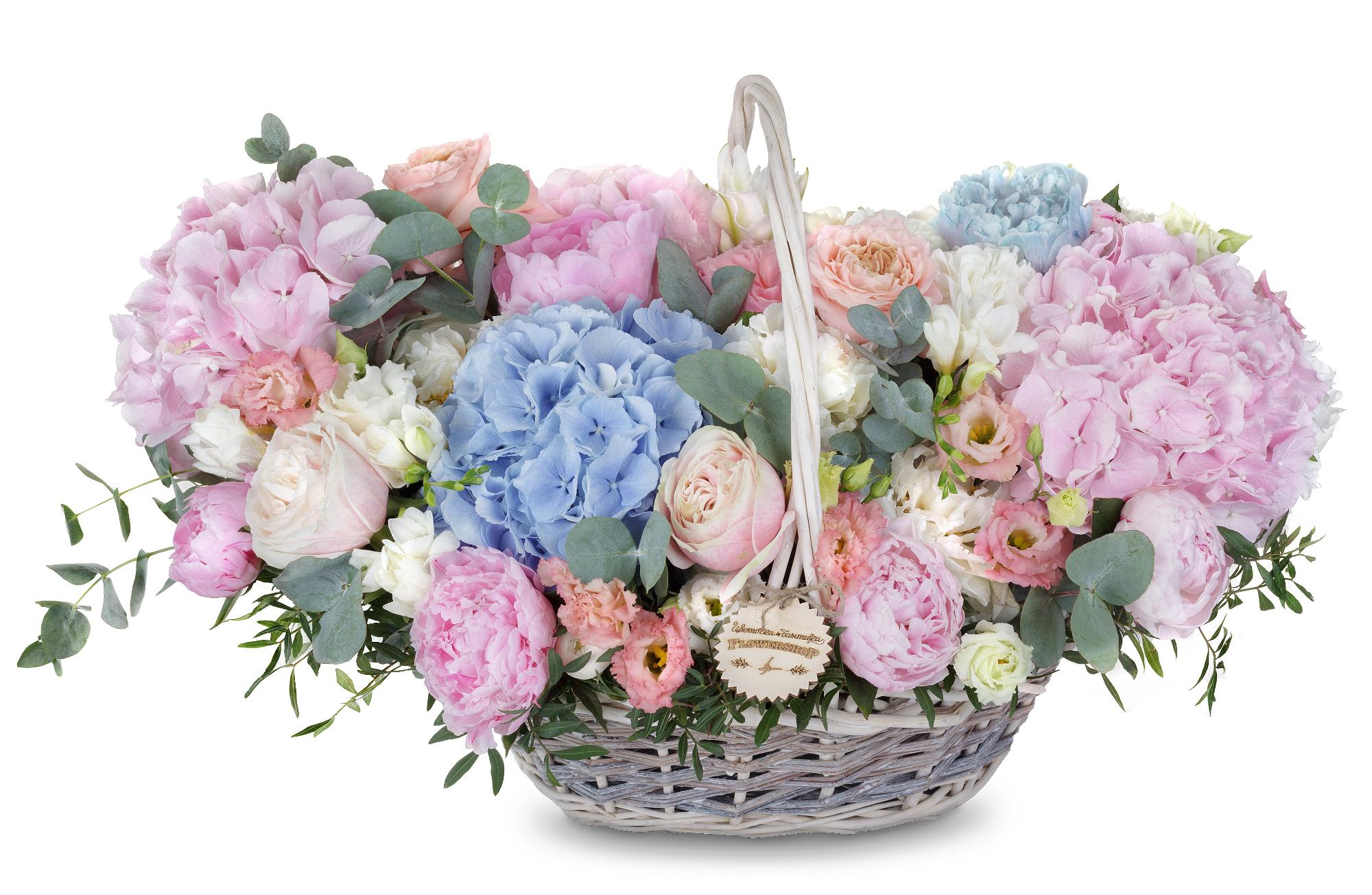 Basket flowers